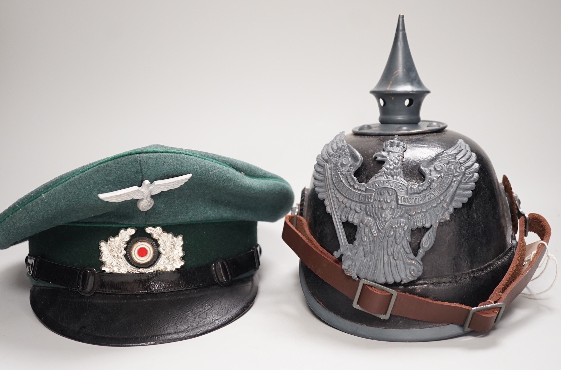 Two German style military hats